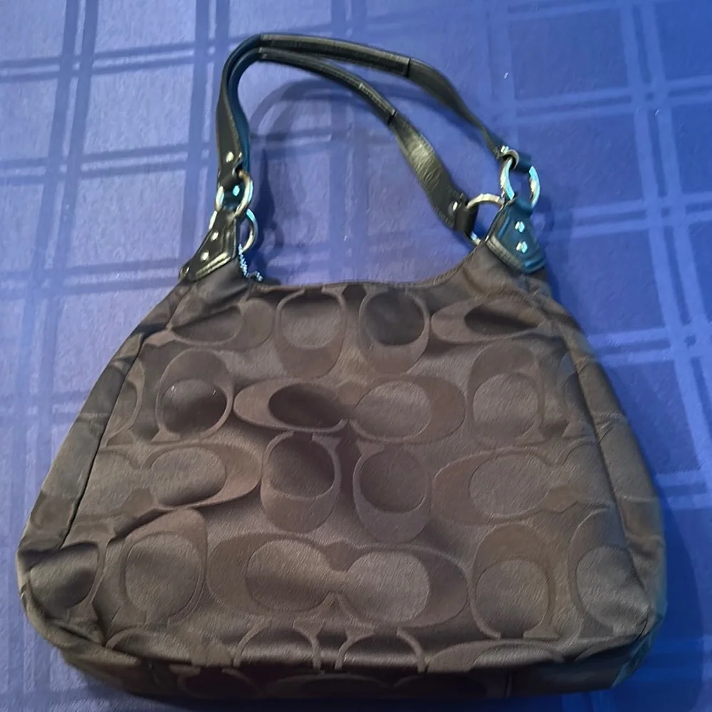 Coach Black Shoulder Bag